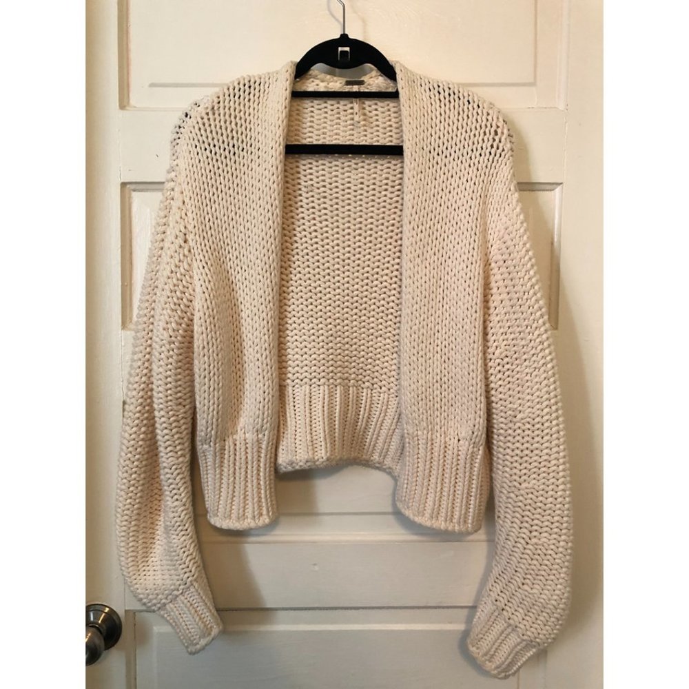 Free People chunky cardigan